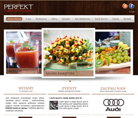 Strona Internetowa Firmy Cateringowej